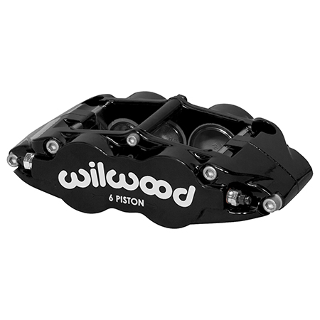 Forged Narrow Superlite 6R Dust Seal Caliper - Black Powder Coat