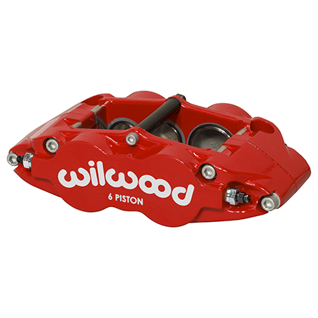 Forged Narrow Superlite 6R Dust Seal Caliper - Red Powder Coat