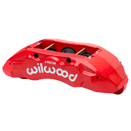 TX6-DM Caliper - Red Powder Coat