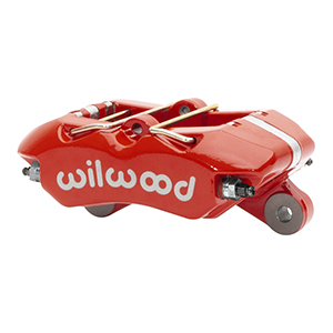 Forged Dynapro Lug Mount Low-Profile-Dust Seal Caliper - Red Powder Coat