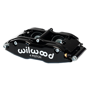 Billet Narrow Superlite 4R Caliper - Black Powder Coat