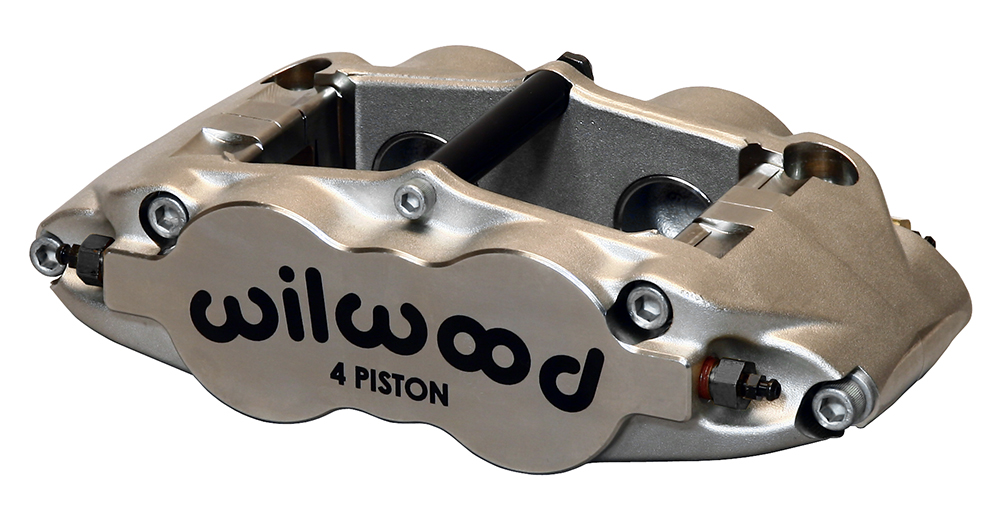 Wilwood Forged Narrow Superlite 4 Rdl MT-Quick-Silver/ST Caliper