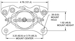 Dimensions for the Billet Dynalite Single