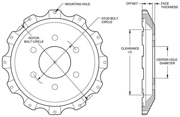 Truck Hat - Standard Hat Drawing