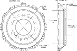 Big Brake Hat - Flared Bell Hat Drawing