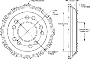 Big Brake Hat - Flared Bell Hat Drawing