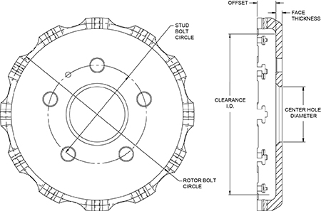 Big Brake Dynamic Hat - Flared Bell Hat Drawing