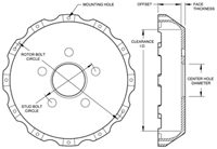 Big Brake Hat - Flared Bell Hat Drawing