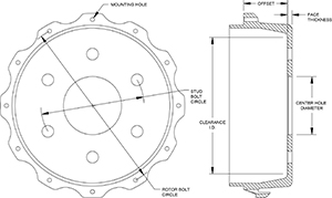 Parking Brake Hat - Truck Hat Drawing