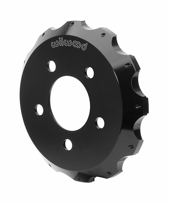 Big Brake Hat - Flared Bell - Aluminum - Black E-Coat