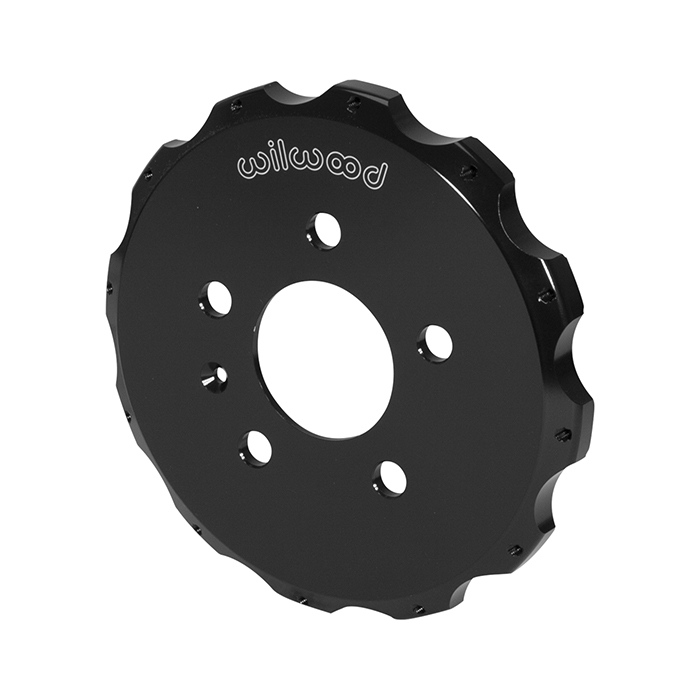 Big Brake Hat - Short Offset - Aluminum - Black E-Coat