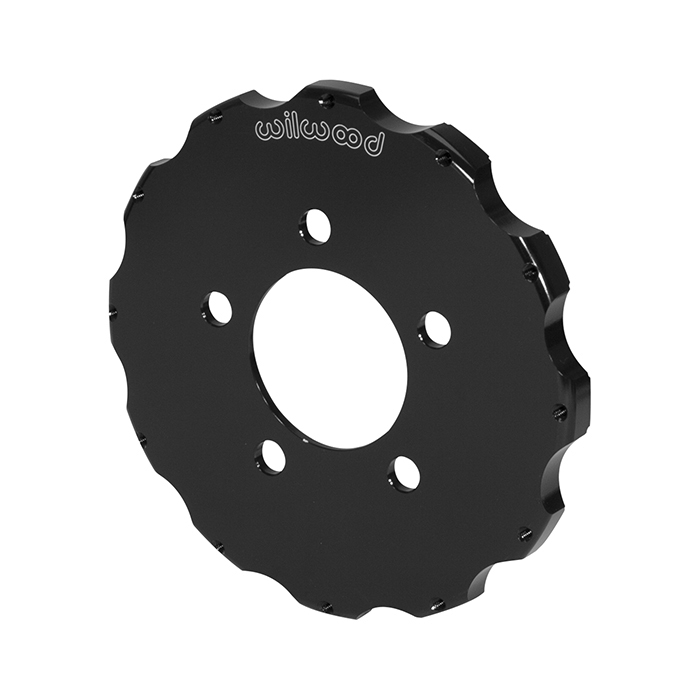 Big Brake Hat - Short Offset - Aluminum - Black E-Coat