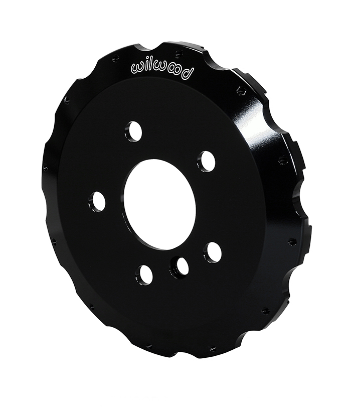 Big Brake Hat - Short Offset - Aluminum - Black E-Coat