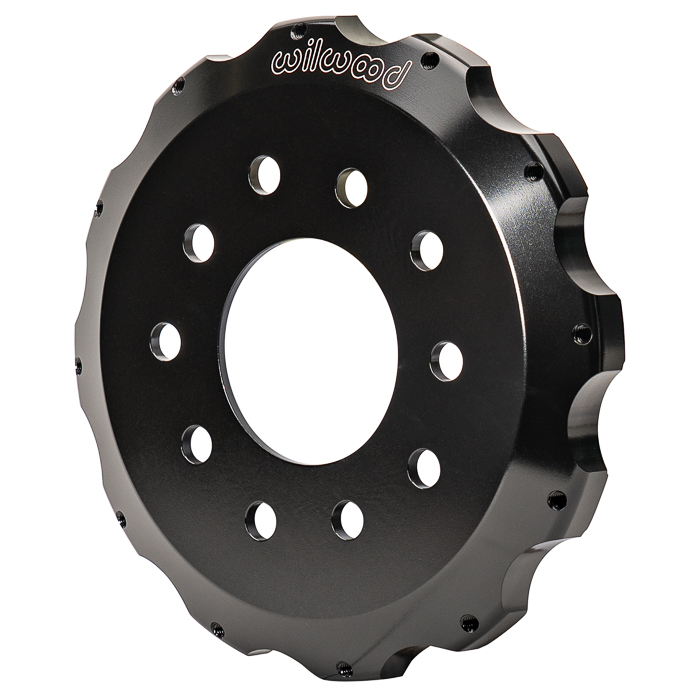 Big Brake Hat - Short Offset - Aluminum - Black E-Coat