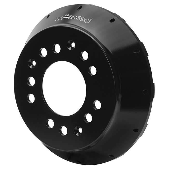 Big Brake Hat - Flared Bell - Aluminum - Black E-Coat