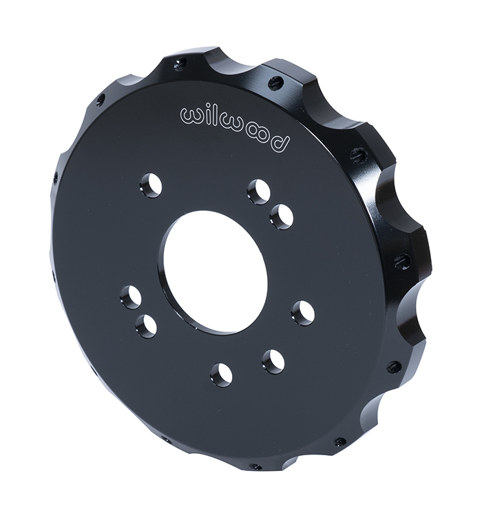 Big Brake Hat - Short Offset - Aluminum - Black E-Coat