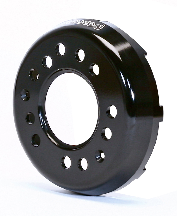 Big Brake Hat - Short Offset - Aluminum - Black E-Coat