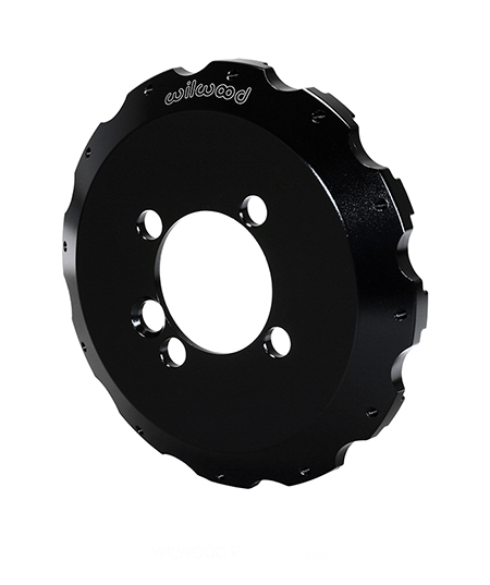 Big Brake Hat - Short Offset - Aluminum - Black E-Coat