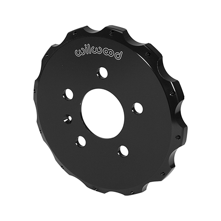 Big Brake Hat - Short Offset - Aluminum - Black E-Coat