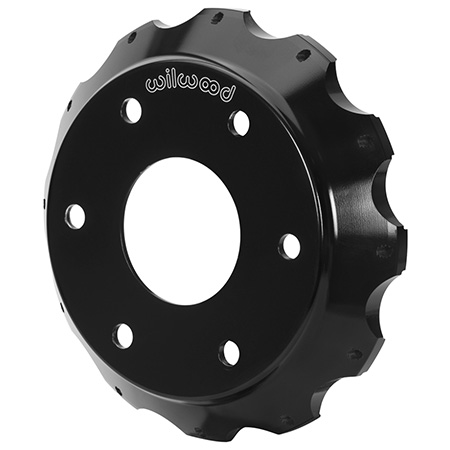 Big Brake Hat - Flared Bell - Aluminum - Black E-Coat