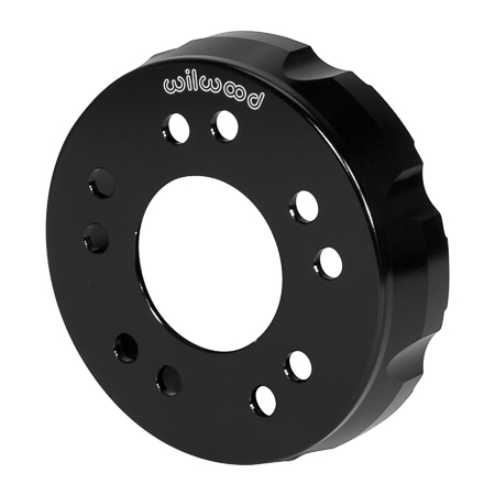 Big Brake Hat - Short Offset - Aluminum - Black E-Coat