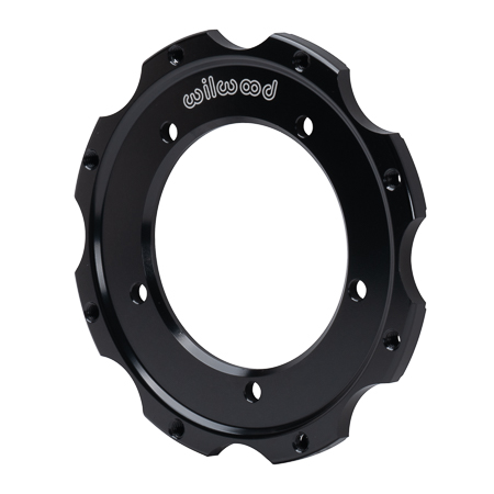 Big Brake Hat - Short Offset - Aluminum - Black E-Coat