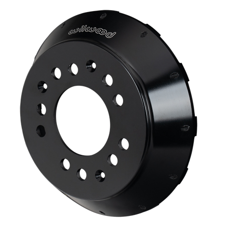 Big Brake Hat - Flared Bell - Aluminum - Black E-Coat