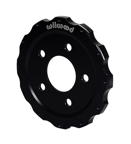 Big Brake Hat - Short Offset - Aluminum - Black E-Coat