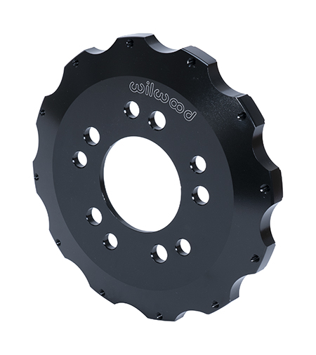 Big Brake Hat - Short Offset - Aluminum - Black E-Coat