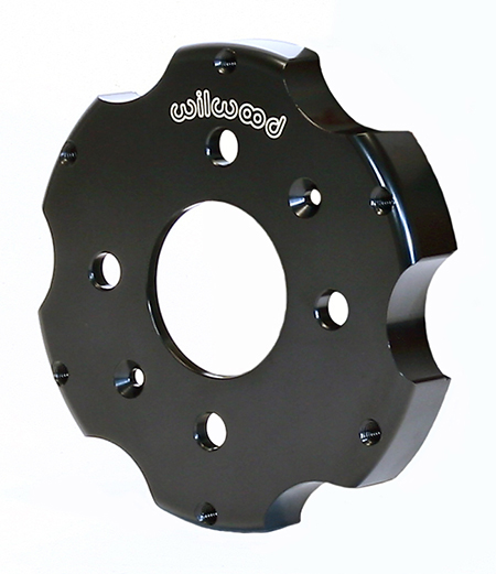 Big Brake Hat - Short Offset - Aluminum - Black E-Coat