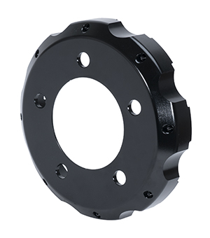 Big Brake Hat - Short Offset - Aluminum - Black E-Coat