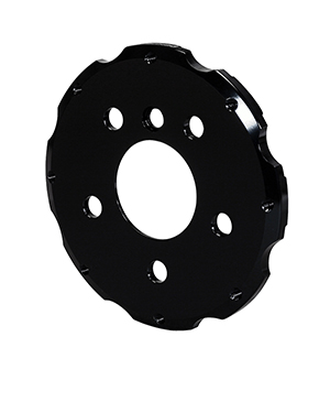 Big Brake Hat - Short Offset - Aluminum - Black E-Coat