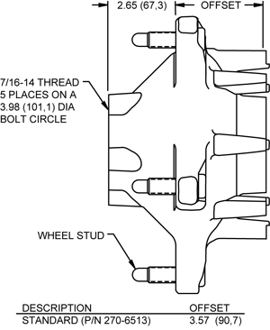 Wide 5 - Starlite 55  Side View Drawing