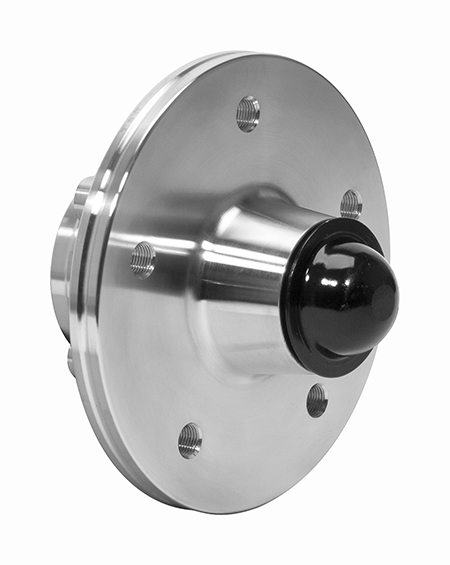 Hub - Vented Rotor Offset - Aluminum - Bare