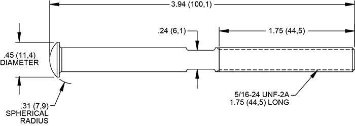 Push Rod Drawing