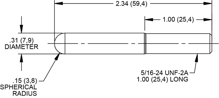 Push Rod Drawing