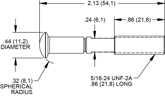 Push Rod Drawing