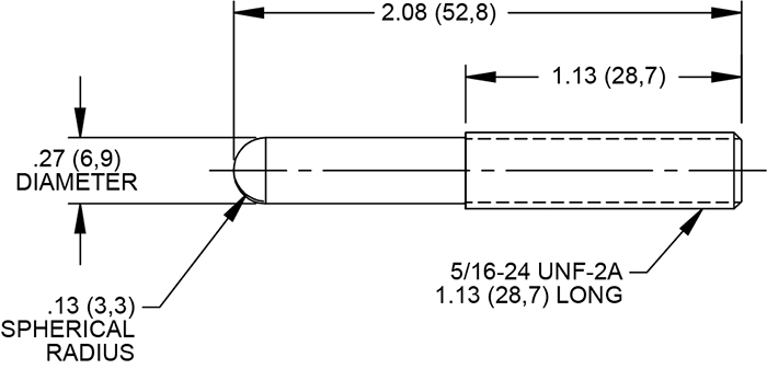 Push Rod Drawing