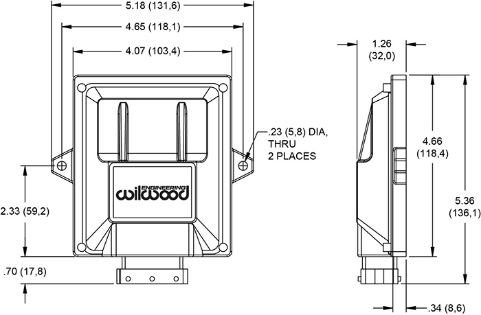 Controller EPB-Dual Caliper Drawing