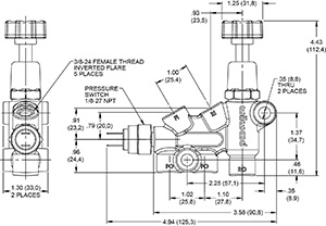 Proportioning Valve Drawing