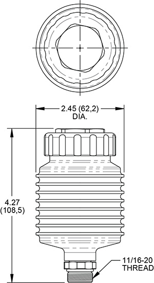 Lightweight Reservoir Kit
-Direct Mount Drawing