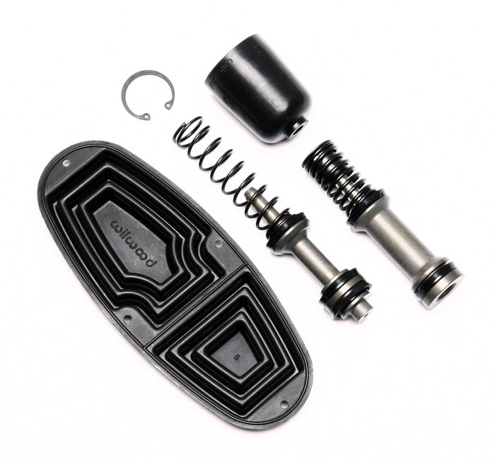 Wilwood Aluminum Tandem Master for '64-'72 Mustang - Black main image 0