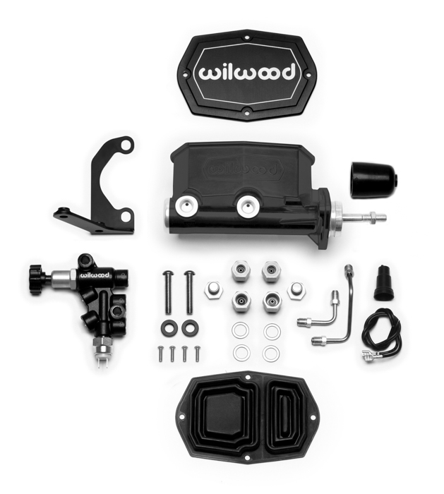 Compact Tandem M/C w/Bracket and Valve (Pushrod) Individual Components