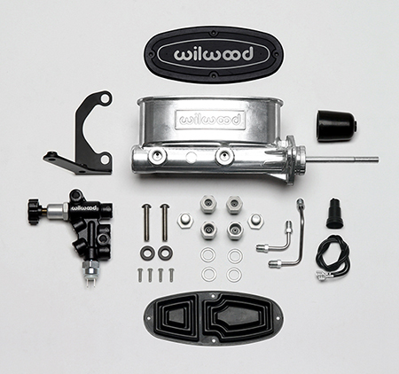 Wilwood Aluminum Tandem M/C Kit with Bracket and Valve