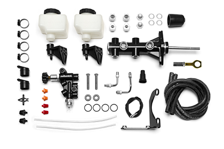 Wilwood Remote Tandem M/C Kit w/Brkt and Valve (Mustang)