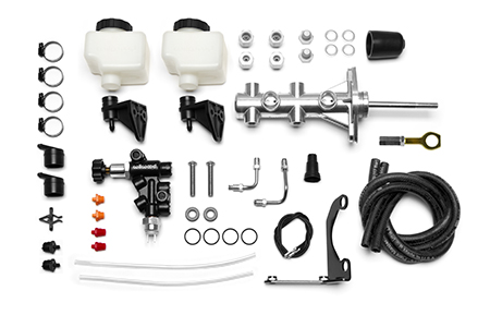 Wilwood Remote Tandem M/C Kit w/Brkt and Valve (Mustang)