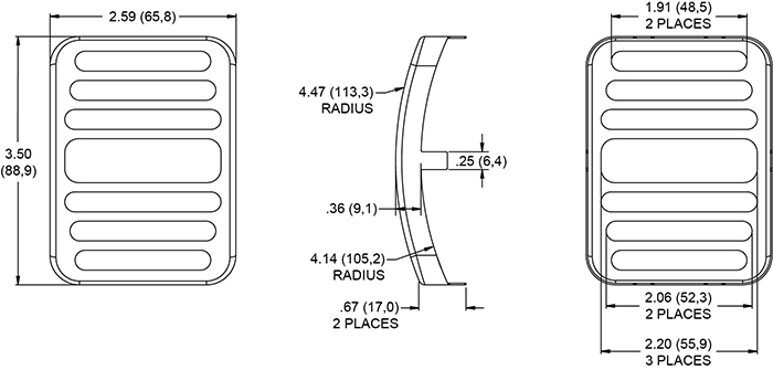 Pedal Accessories Drawing