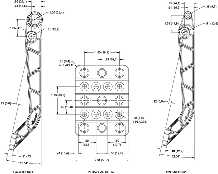 Pedal Accessories Drawing