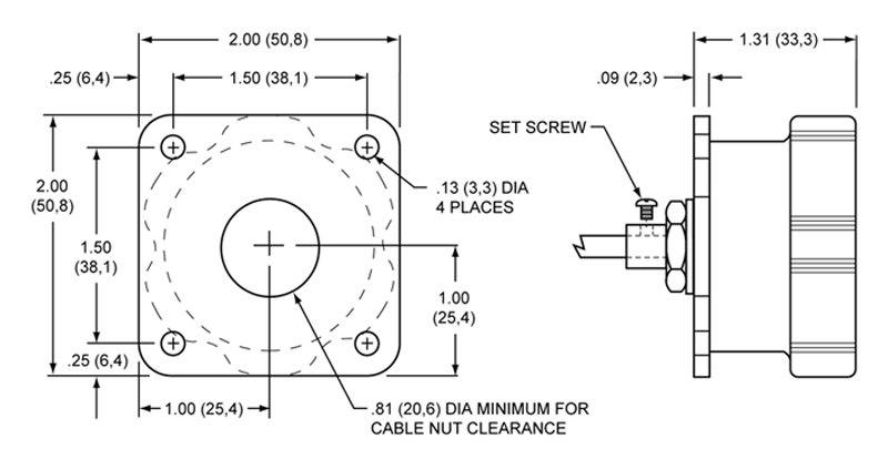 Remote Bias Adjuster Drawing