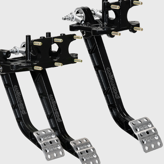 Wilwood Racing Tru-Bar Brake Pedals Hanging Reverse Swing Mount